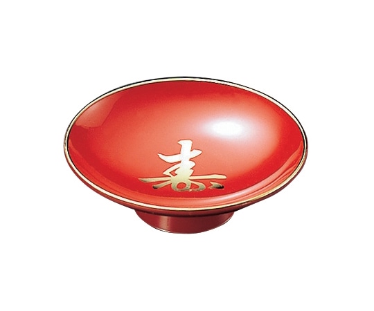 福井クラフト 3寸 盃 朱寿天金 81011520 1個(ご注文単位1個)【直送品】