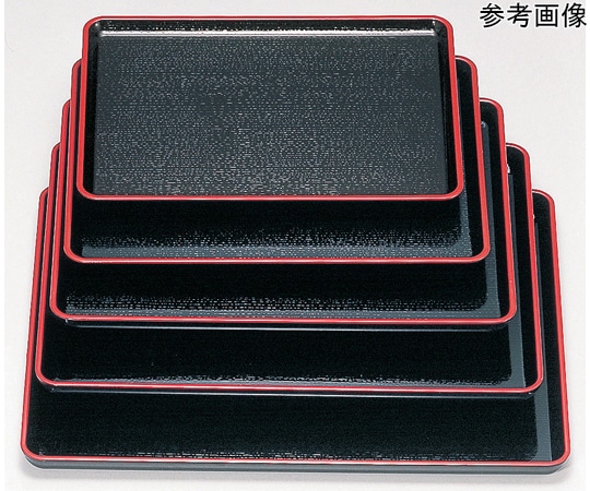 福井クラフト 尺3 新盆 黒天朱SL 15232180 1個（ご注文単位1個）【直送品】