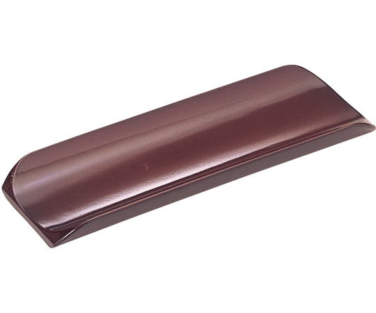 福井クラフト 18cm まゆ型おしぼり受け(小)タメ(全面塗) 75001060 1個（ご注文単位1個）【直送品】