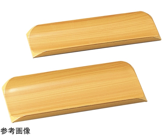 福井クラフト 18cm まゆ型おしぼり受け(小)白木塗(全面塗) 81040040 1個（ご注文単位1個）【直送品】