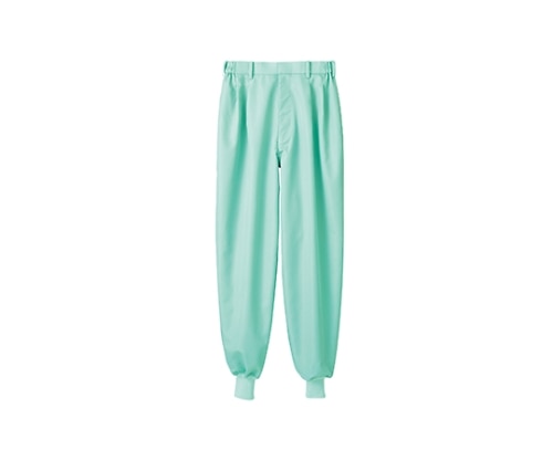 住商モンブラン パンツ 男女兼用 グリーン 裾フライス RS7521-6 M 1枚（ご注文単位1枚）【直送品】