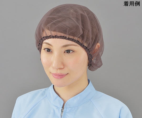 ホワイトマックス ヘアーネット キャッピー 1-3 茶 200枚入 1ケース(ご注文単位1ケース)【直送品】