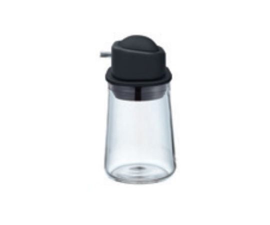 HARIO 醤油さし ワンプッシュ ブラック SYO-100-B 1箱（ご注文単位1箱）【直送品】