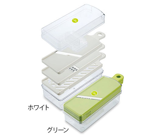 川﨑合成樹脂 I-調理器セット グリーン VC-042 1個（ご注文単位1個）【直送品】