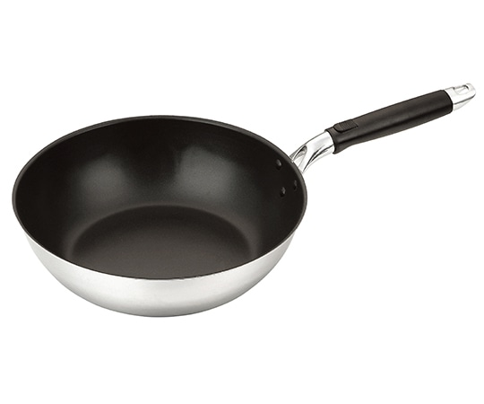 エムテートリマツ IHミラー炒め鍋 28cm  1個（ご注文単位1個）【直送品】