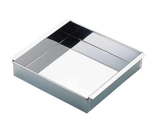 エムテートリマツ 18-0玉子豆腐器 関東型 30×30cm  1個（ご注文単位1個）【直送品】