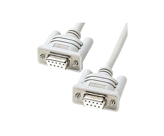 サンワサプライ RS-232Cケーブル モデム TA用 0.75m KRS-433XF-07K 1本(ご注文単位1本)【直送品】