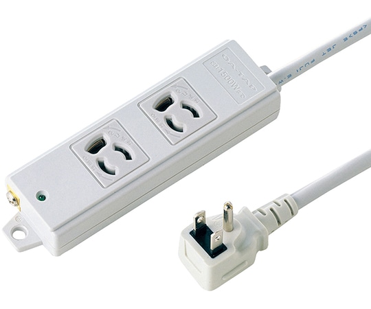 サンワサプライ 工事物件タップ 2個口 1m TAP-K2L-1 1本(ご注文単位1本)【直送品】