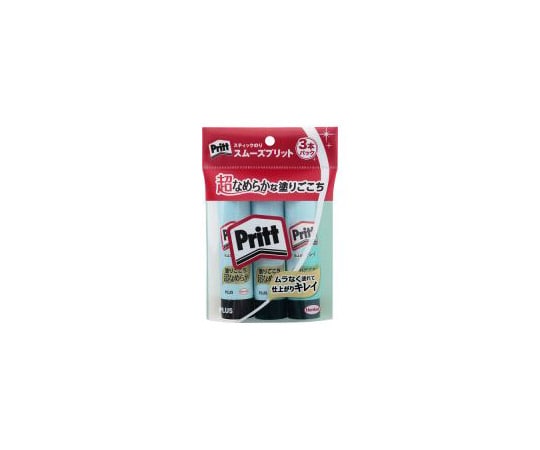 プラス スムーズPritt ミディアム セリース 3本入 NS-722-3P 1パック(ご注文単位1パック)【直送品】