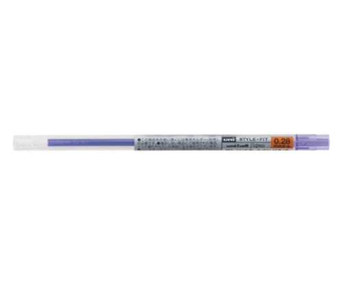 三菱鉛筆 スタイルフィット ゲルインクボールペン リフィル 0.28mm バイオレット UMR-109-28.12 1本(ご注文単位1本)【直送品】