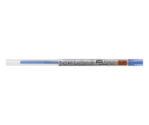 三菱鉛筆 スタイルフィット ゲルインクボールペン リフィル 0.28mm ブルー UMR-109-28.33 1本(ご注文単位1本)【直送品】