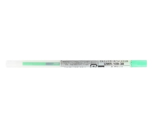 三菱鉛筆 スタイルフィット ゲルインクボールペン リフィル 0.38mm グリーン UMR-109-38.6 1本(ご注文単位1本)【直送品】