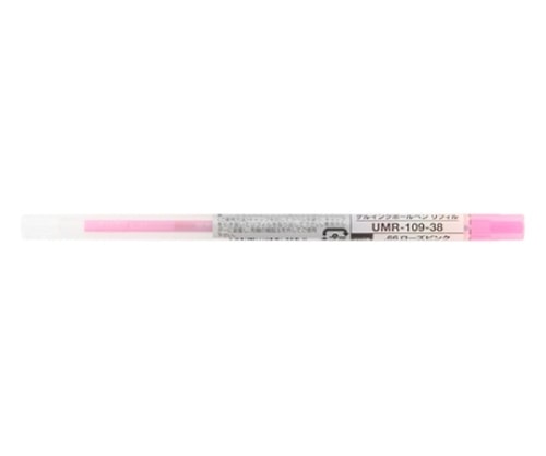 三菱鉛筆 スタイルフィット ゲルインクボールペン リフィル 0.38mm ローズピンク UMR-109-38.66 1本(ご注文単位1本)【直送品】