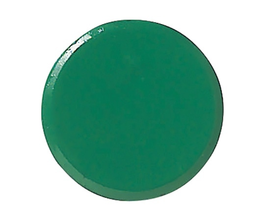 日本緑十字社 超強力カラーマグネット Φ30mm×7mm 緑 1組(2個入) 315022 1組(ご注文単位1組)【直送品】