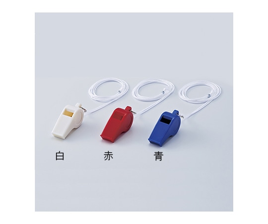 日本緑十字社 笛(ホイッスル) 青 全長58.8mm 12個組 プラスチック製 144204 1組(ご注文単位1組)【直送品】