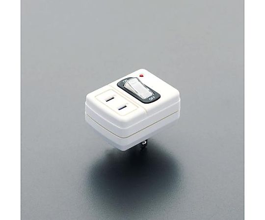 エスコ AC125V/15A スイッチ付タップ(雷サージ対応) EA940CD-33A 1個(ご注文単位1個)【直送品】