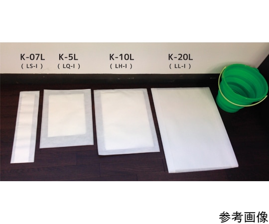 三洋 吸水バッグ ウォーターキャッチR 脱水剤あり 350×455mm 1箱(5枚×10袋入) K-10L 1箱(ご注文単位1箱)【直送品】