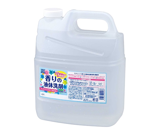 熊野油脂 スクリット香りの液体洗剤 4L 1ケース(4個入) 4405 1ケース(ご注文単位1ケース)【直送品】