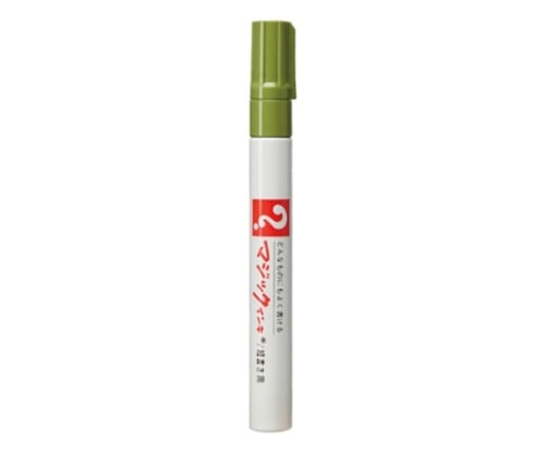 寺西化学 マジックインキ<細書き>No.500 細字・丸芯 インク色:鶯 M500-T19 1本(ご注文単位1本)【直送品】