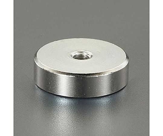 エスコ φ13x4.5mm/M3/ 25N 強力マグネット EA781EN-2 1個(ご注文単位1個)【直送品】