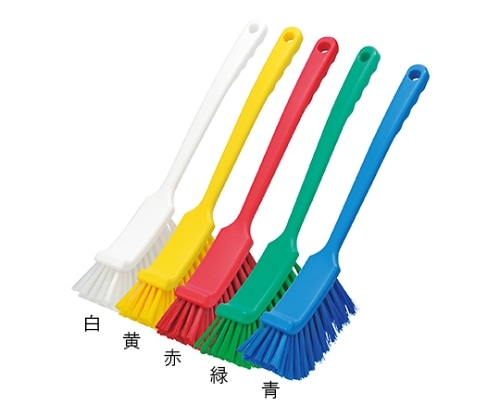 高砂 HPロング柄洗浄ブラシ 黄 55828 1本(ご注文単位1本)【直送品】