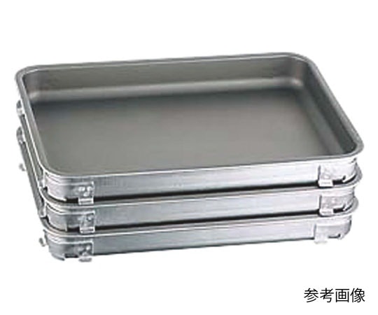 IKD(イケダ) IKD 18-8抗菌フッ素生鮮バット 10枚取 (1枚入り) 1個(ご注文単位1個)【直送品】