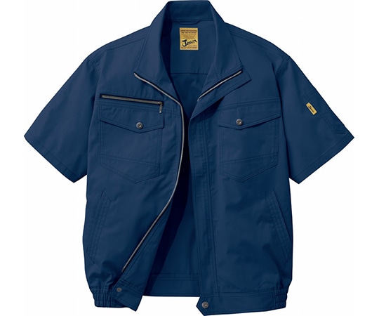 自重堂 空調服半袖ブルゾン ネービー 5L 54010 1枚(ご注文単位1枚)【直送品】