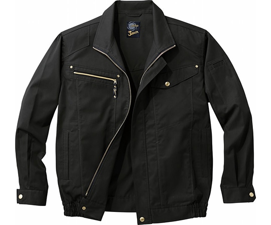 自重堂 空調服長袖ブルゾン ブラック S 54020 1枚(ご注文単位1枚)【直送品】