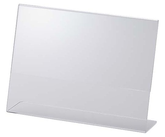 鈴木プラスチックス サインホルダー片面用L型 A5 横 00-01-12170 1個（ご注文単位1個）【直送品】