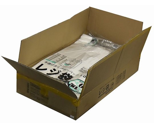 紺屋商事 ケース売:レジ袋半透明 東60西50号 350(500)×600(100枚×10冊) 00723260 1箱(ご注文単位1箱)【直送品】