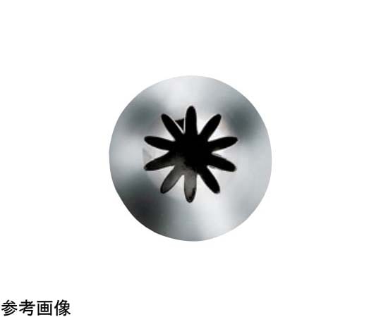 アズワン 絞り出し口金 菊10切 φ5×31mm 10-1 1個（ご注文単位1個）【直送品】