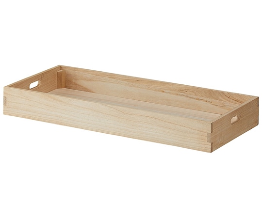 アズワン 木製トレー 90×40cm ナチュラル 61-810-31-1 1個(ご注文単位1個)【直送品】