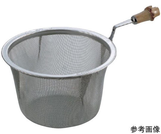 アズワン 18-8 竹柄付急須深型茶こし φ78×H60mm 78号(72~77mm用) 1個(ご注文単位1個)【直送品】