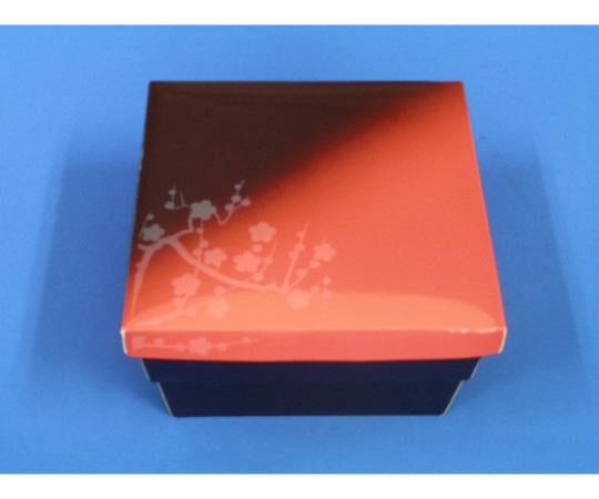 北原産業 紙ボックス 二段弁当 睦月/はなふさセット こと弁(梅)1箱(25枚×6袋入) 50-50 1箱(ご注文単位1箱)【直送品】