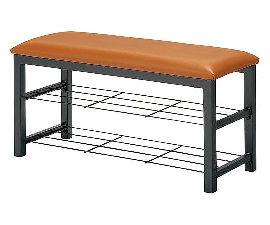 あずま工芸 ラック付エントランスベンチ TBC-008 1台(ご注文単位1台)【直送品】