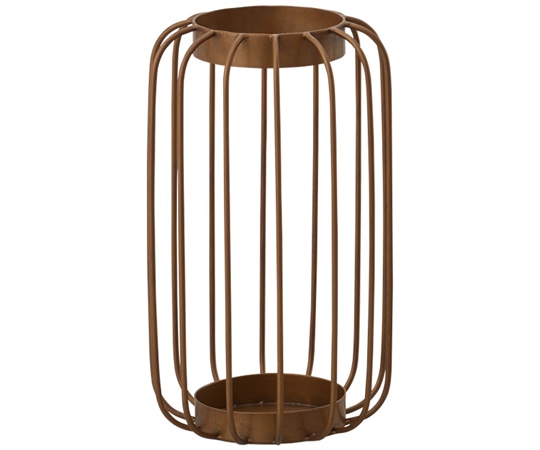 クレイ 鉄製花器 Louver(ルーバー)GL18φ×31H 550-830-902 1個(ご注文単位1個)【直送品】
