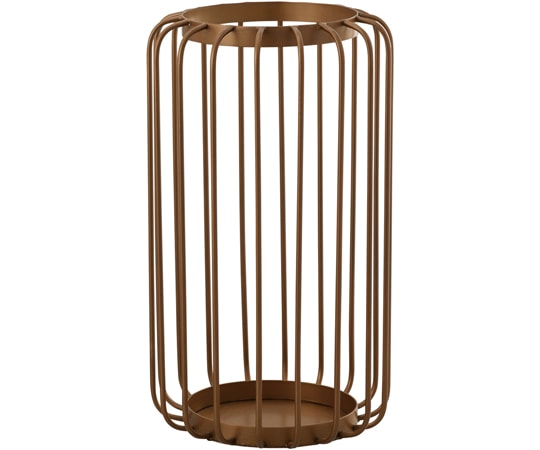 クレイ 鉄製花器 Louver(ルーバー)GL30φ×51H 550-832-902 1個(ご注文単位1個)【直送品】