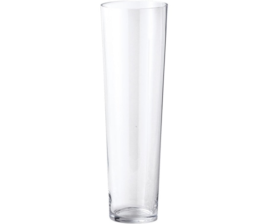 クレイ ガラス花器 GLASS taper-R(グラス テーパー アール)50H 778-125-000 1個（ご注文単位1個）【直送品】