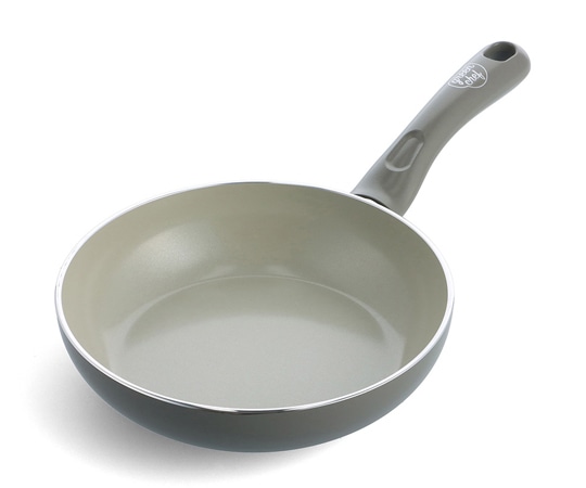 グリーンシェフ アースカラー フライパン 20cm クォーツグレー CC005423-004 1個(ご注文単位1個)【直送品】