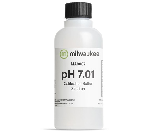Milwaukee pH7.01標準液 230mLボトル MA9007 1本（ご注文単位1本）【直送品】