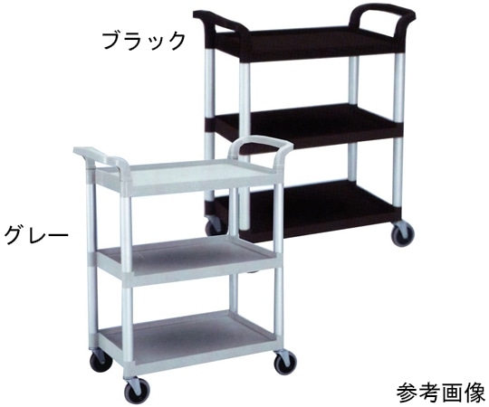 CAMBRO(キャンブロ) キャンブロ サービスカート ブラック BC331KD ブラック 1個(ご注文単位1個)【直送品】