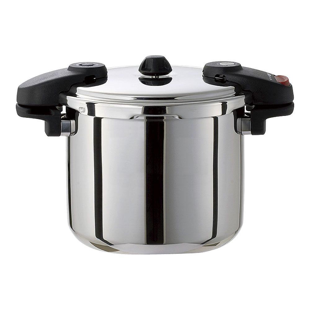 ワンダーシェフ プロミドル 両手圧力鍋 8L 610225 1個(ご注文単位1個)【直送品】