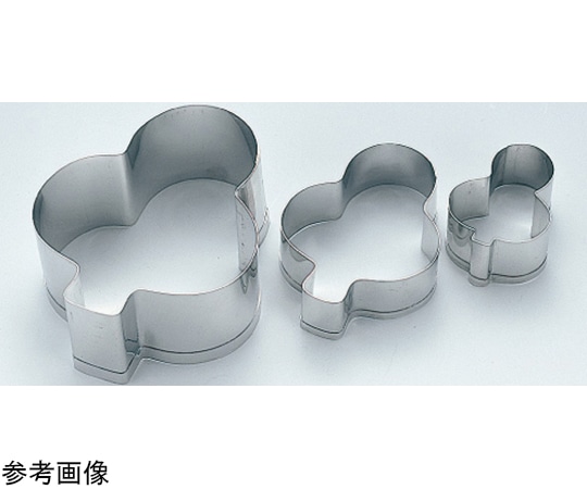 田中糧機製作所 クッキー抜型 クローバー 大 1個(ご注文単位1個)【直送品】