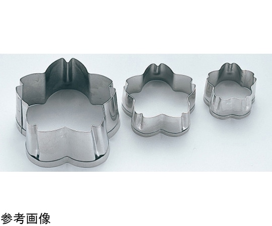 田中糧機製作所 クッキー抜型 桜 大 1個(ご注文単位1個)【直送品】