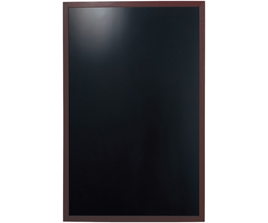アズワン ブラックボード 90×60cm ブラウン枠 ※マグネット可 61-222-3-2 1台(ご注文単位1台)【直送品】