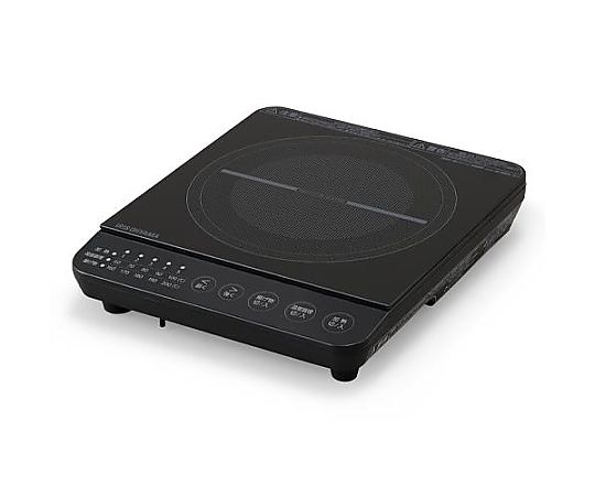 アイリスオーヤマ AC100V/1000W 240x286x54mm IH調理器 EA763AK-37C 1個(ご注文単位1個)【直送品】