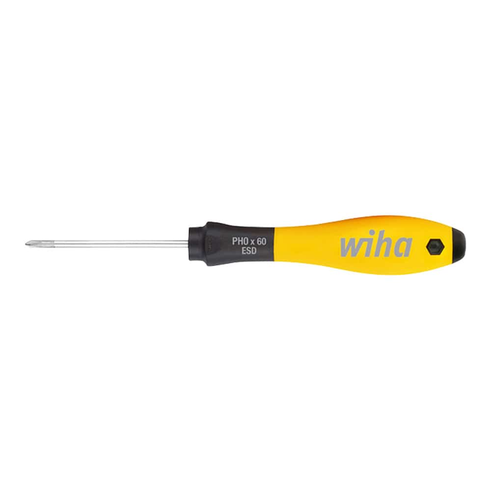 NOGA 静電防止用プラスドライバー ソフトフィニッシュ(R) 311ESDPH0 1本(ご注文単位1本)【直送品】