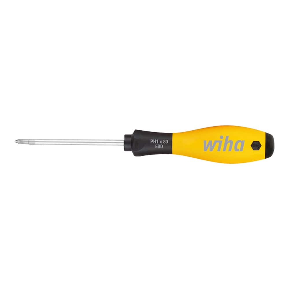 NOGA 静電防止用プラスドライバー ソフトフィニッシュ(R) 311ESDPH1 1本(ご注文単位1本)【直送品】