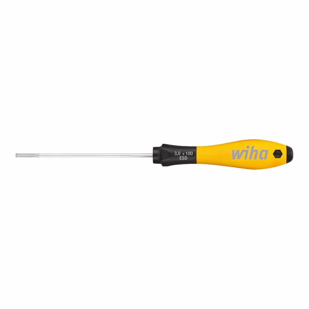 NOGA 静電防止用マイナスドライバー ソフトフィニッシュ(R) 302ESDS30 1本(ご注文単位1本)【直送品】