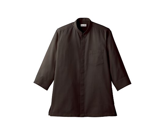 FACE 吸汗速乾スタンドカラーシャツ ブラウン 3L FB4556U-5 3L 1枚（ご注文単位1枚）【直送品】